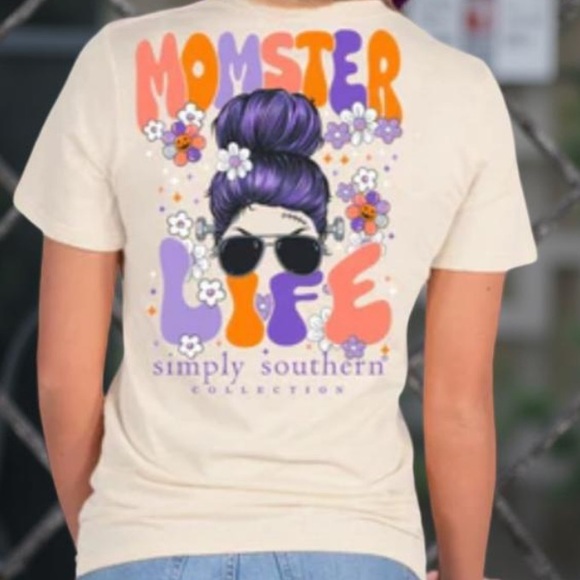 Halloween Tee Monsters Life Simply Southern 
SimplyCute Tees Size XL NWT - Picture 6 of 14
